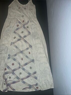 Boho Embroidered Maxi Dress